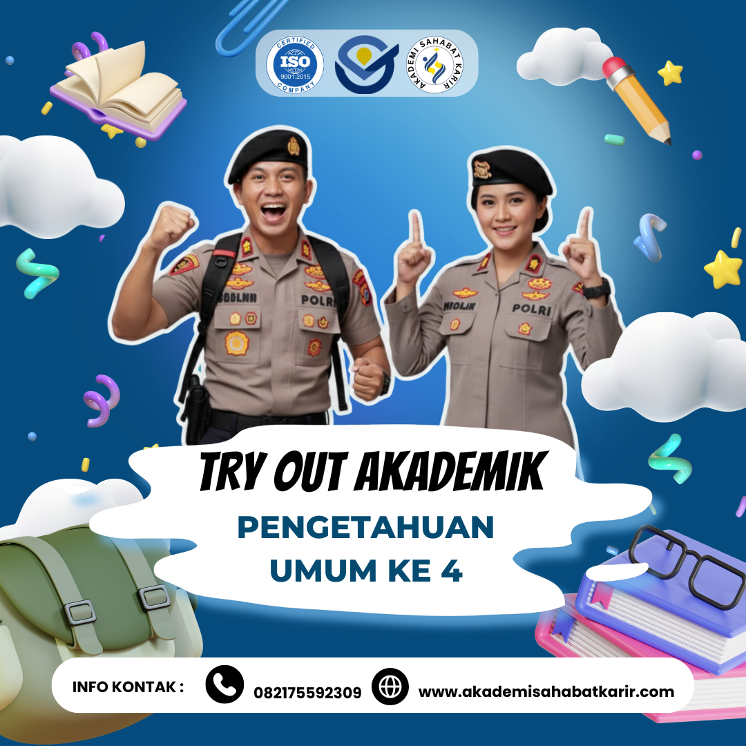 TRY OUT AKADEMIK PENGETAHUAN UMUM 4